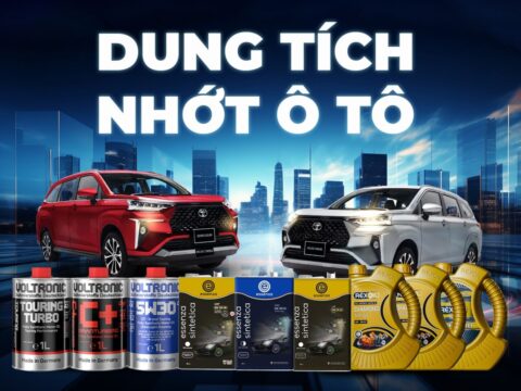 Bật mí dung tích nhớt các loại xe ô tô mới nhất hiện nay